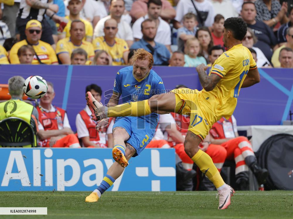 (SP)GERMANY-MUNICH-FOOTBALL-EURO 2024-ROMANIA VS UKRAINE