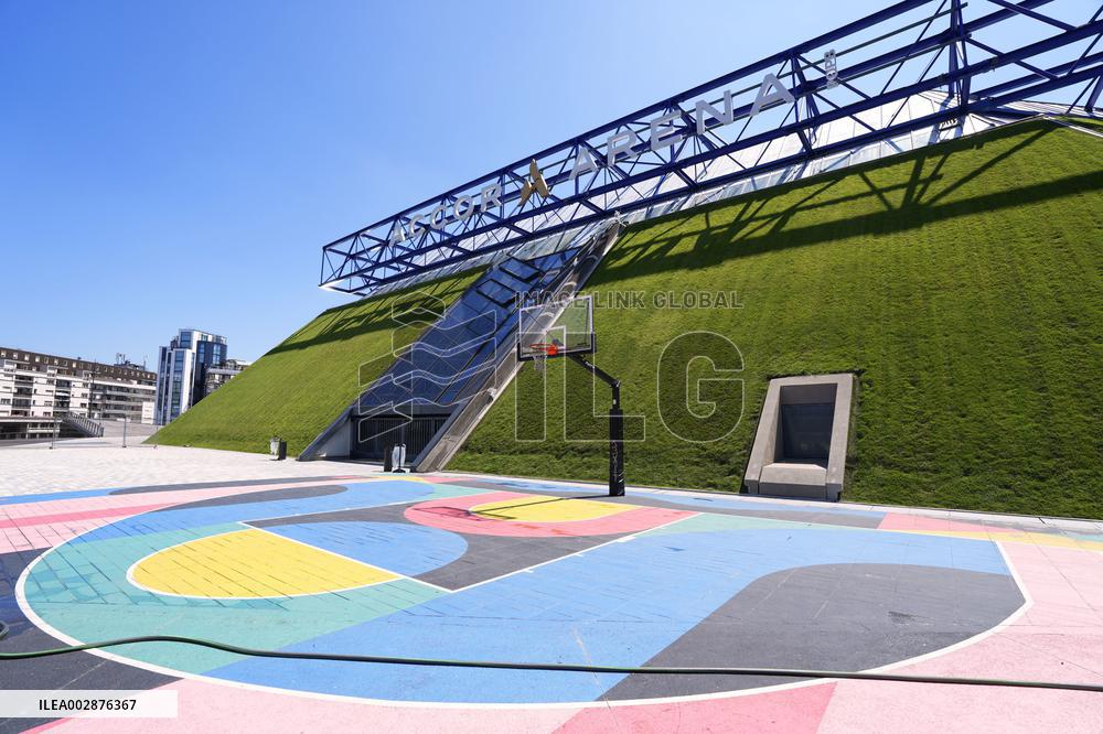 Paris Olympic basketball, artistic gymnastics and trampoline venue