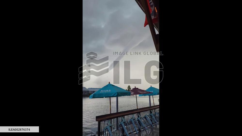 US: Undetected Tornado Touches Down In Crystal River, Florida
