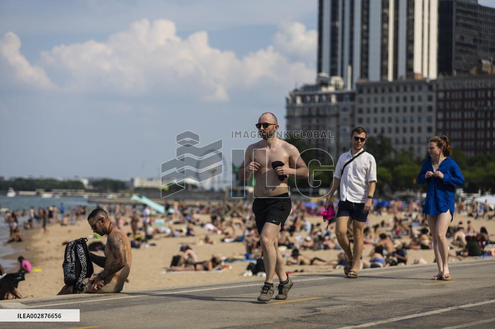 U.S.-CHICAGO-HEAT WAVE