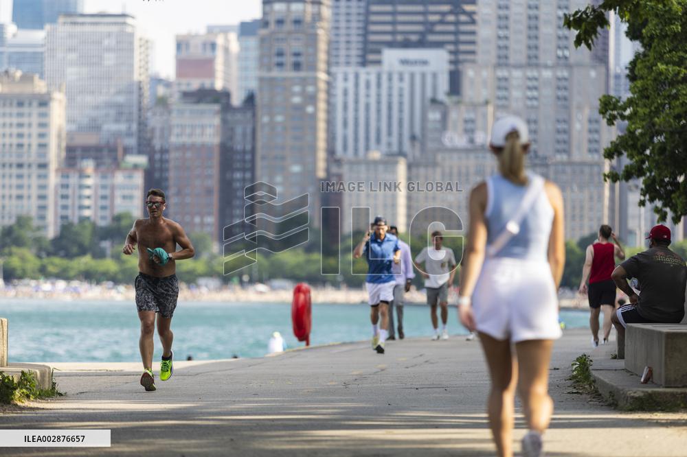 U.S.-CHICAGO-HEAT WAVE
