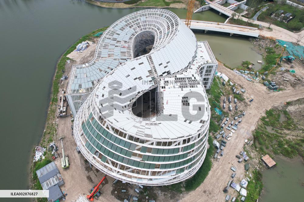 Yuhang International Innovation Center Construction in Han