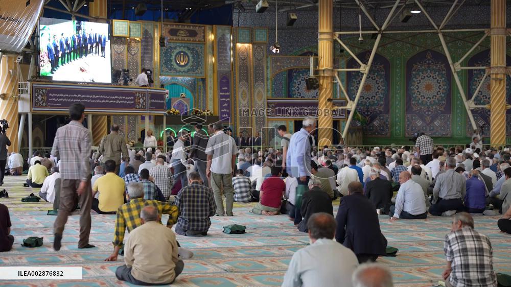 Iranians celebrate Eid al-Adha