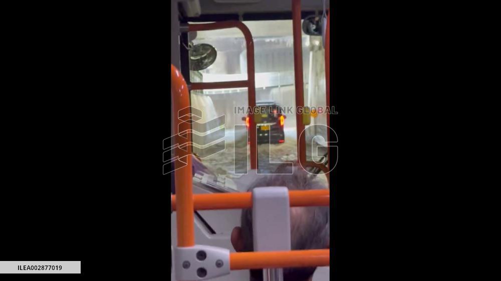 Japan: Torrential Rains Cause Flooding In Shizuoka Prefecture