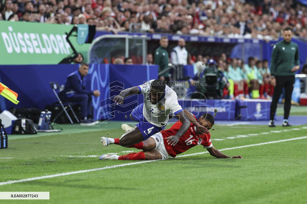 (SP)GERMANY-DUSSELDORF-FOOTBALL-EURO 2024-AUSTRIA VS FRANCE
