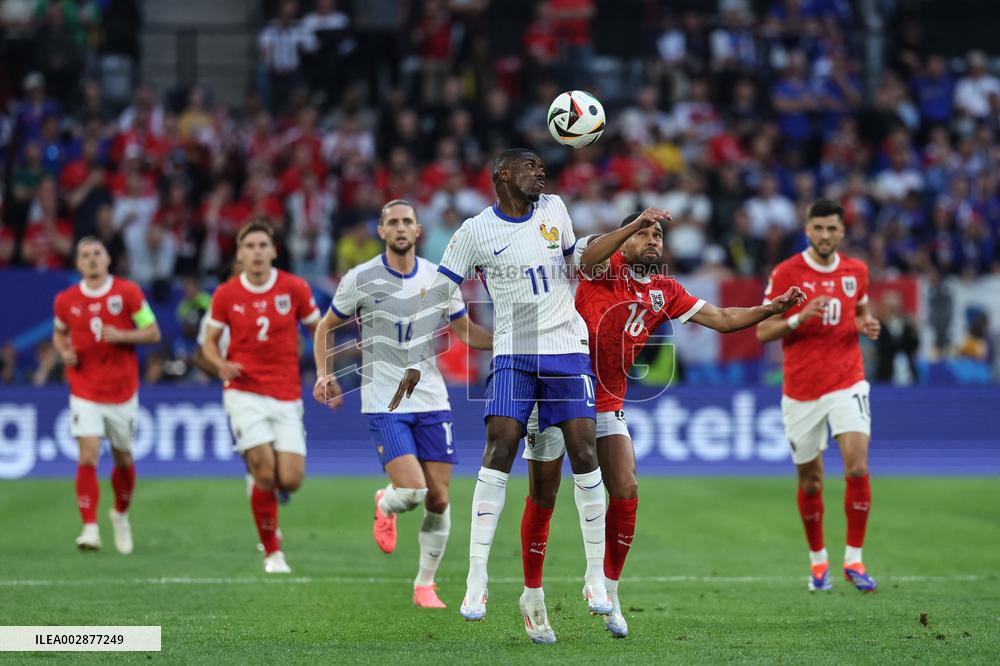 (SP)GERMANY-DUSSELDORF-FOOTBALL-EURO 2024-AUSTRIA VS FRANCE