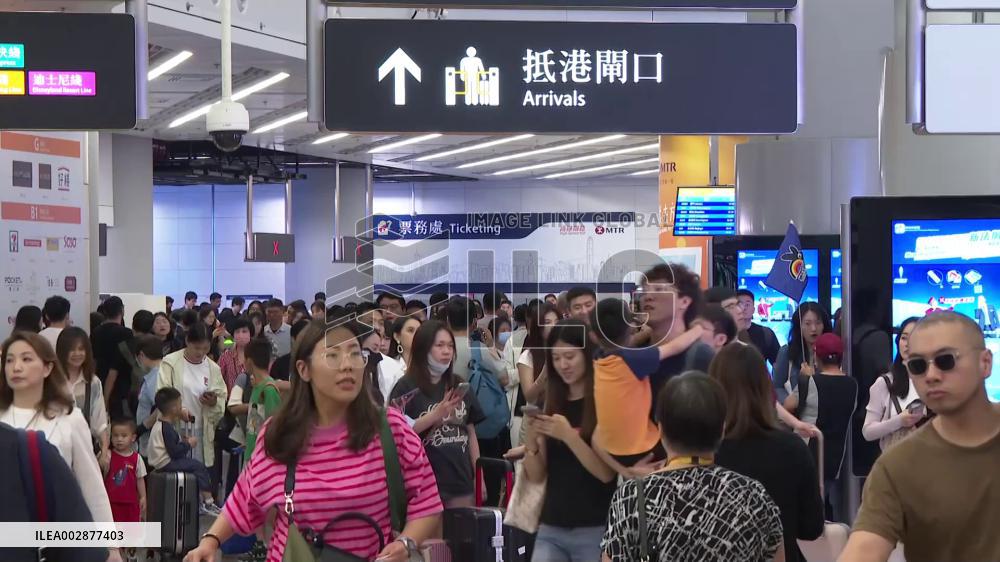 Visitor arrivals to Hong Kong up 20 pct in May