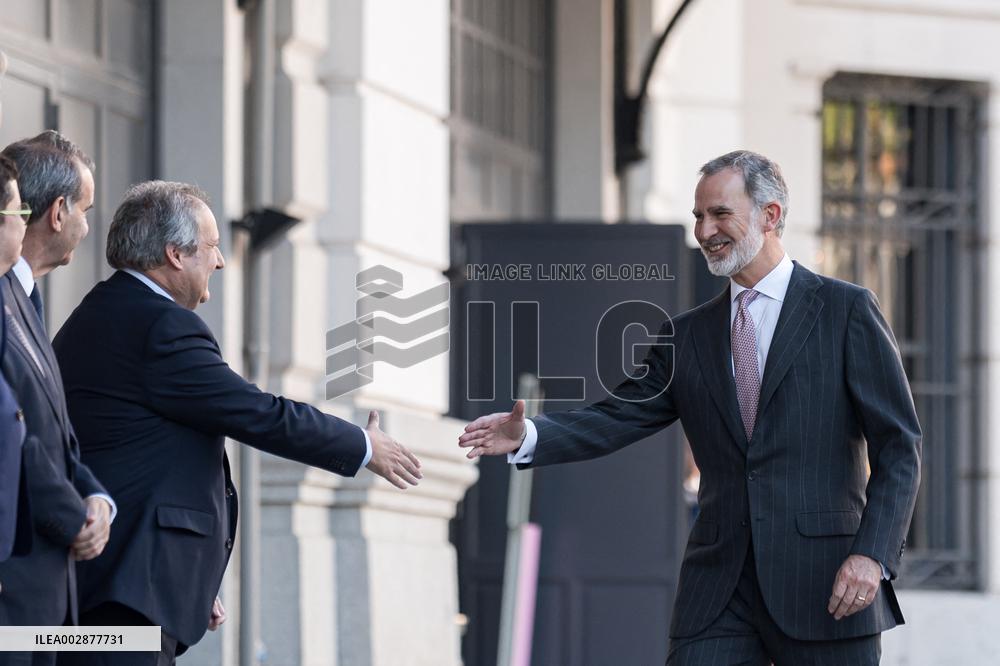 King Felipe At Cotec Innovation Event - Madrid