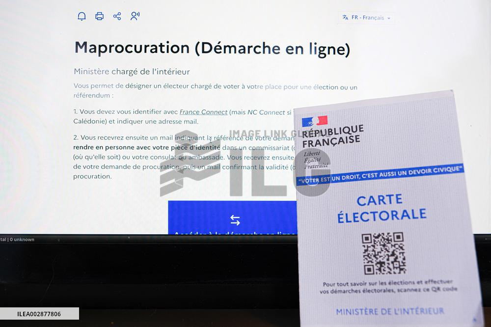 Illustration Of Online Proxy - Paris