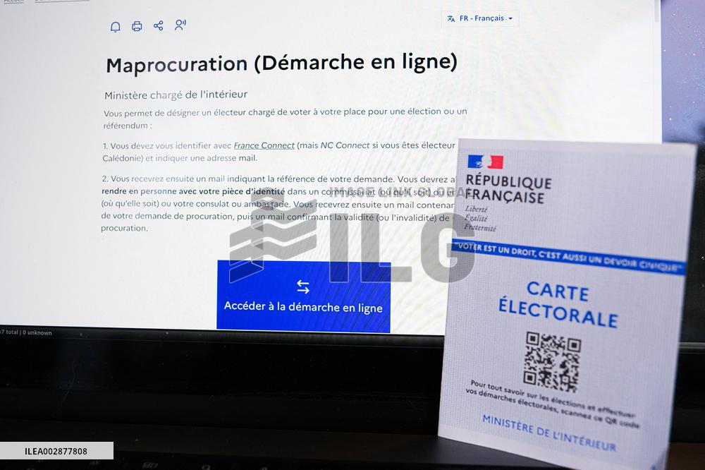 Illustration Of Online Proxy - Paris