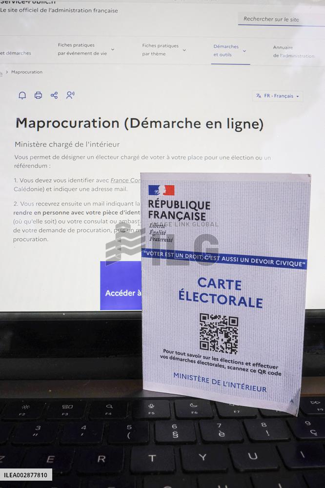 Illustration Of Online Proxy - Paris