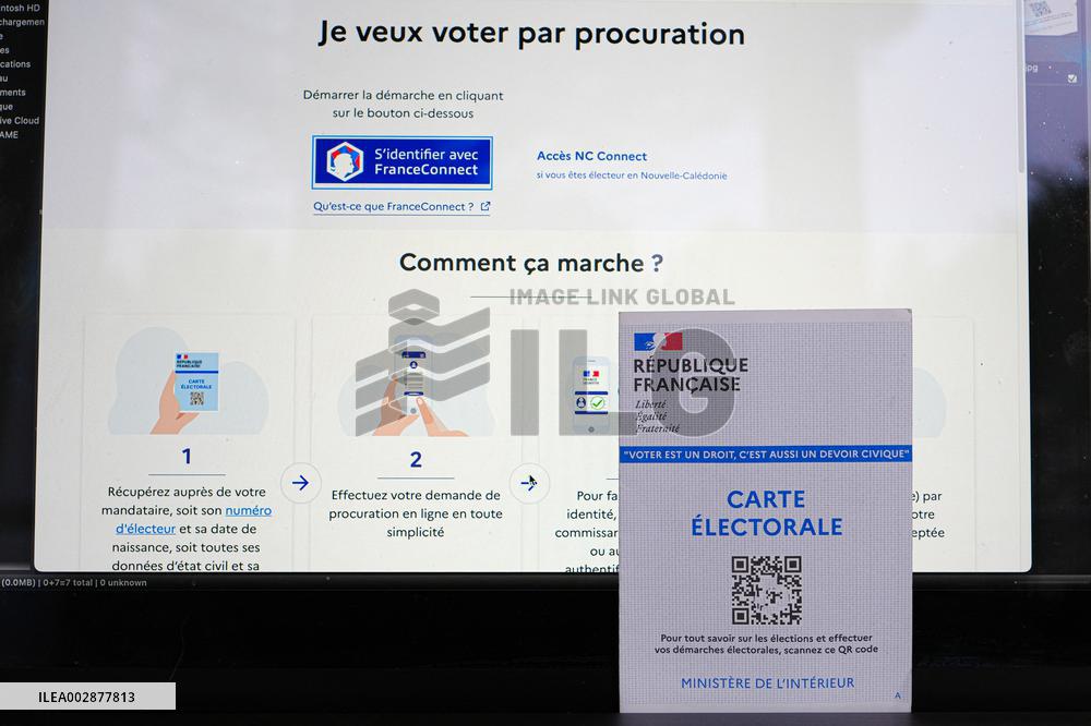 Illustration Of Online Proxy - Paris