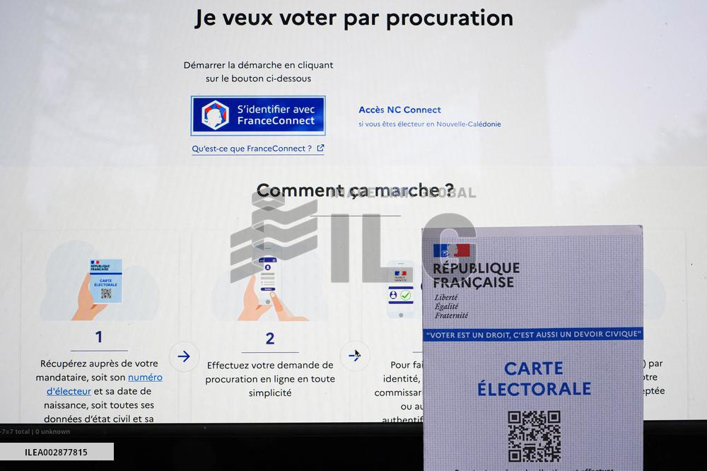 Illustration Of Online Proxy - Paris