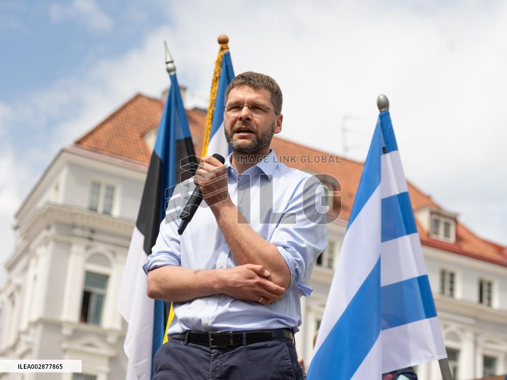 Official opening of youth work camps