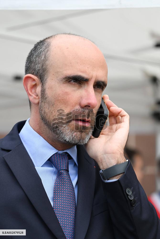 Ceremony At The Mont-Valerien Memorial - Suresnes