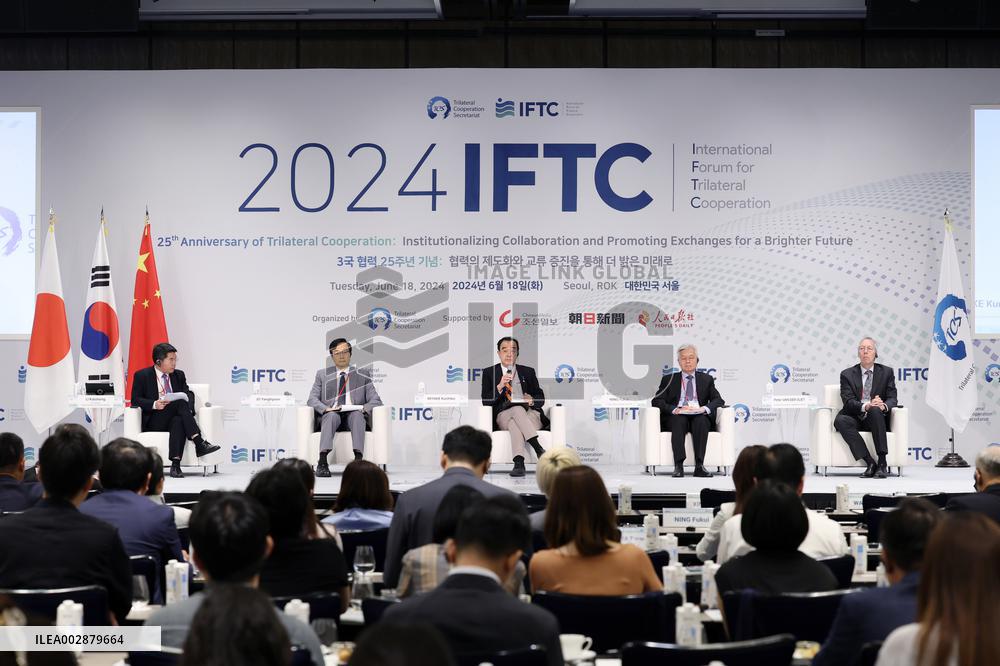 SOUTH KOREA-SEOUL-INT'L FORUM FOR TRILATERAL COOPERATION