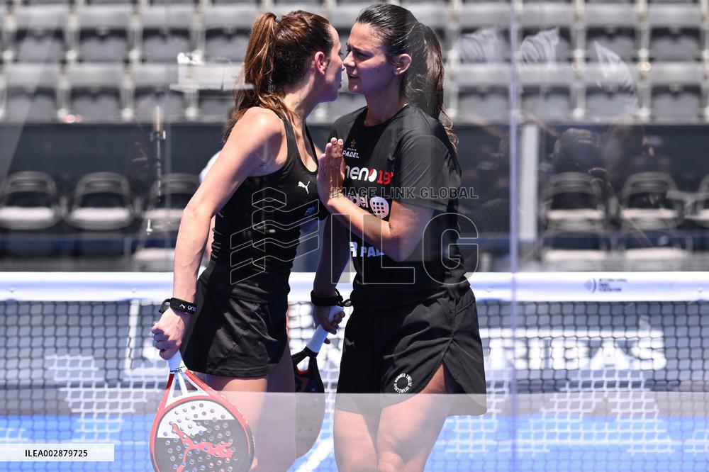 Padel match - BNL Italy Major Premier Padel