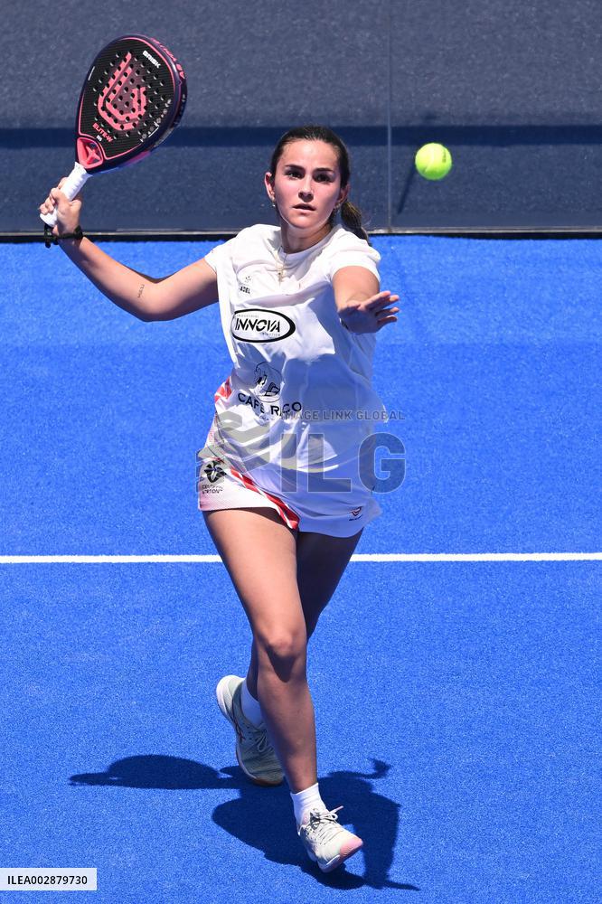 Padel match - BNL Italy Major Premier Padel