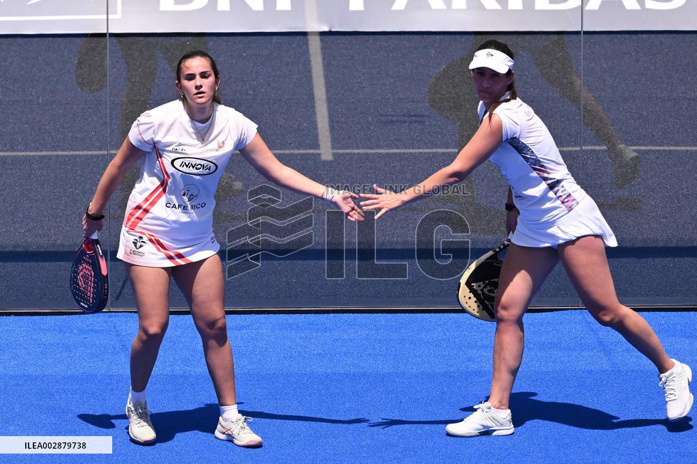 Padel match - BNL Italy Major Premier Padel