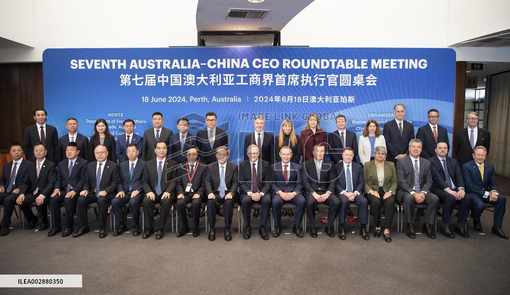 AUSTRALIA-PERTH-CHINA-LI QIANG-CEO-ROUNDTABLE