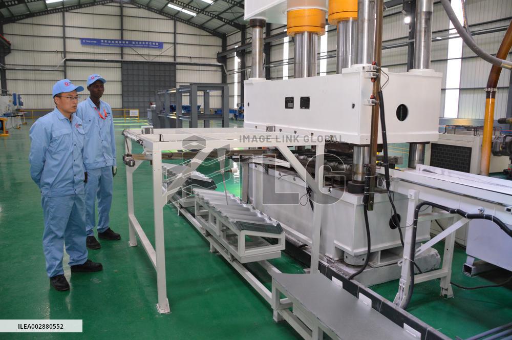 KENYA-MACHAKOS-CHINESE ROOFING COMPANY-NEW FACTORY