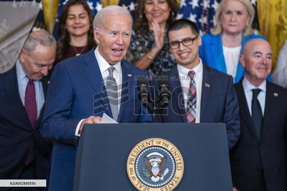 President Biden announces program allowing undocumented immigrants married to U.S. citizens to apply for legal residency