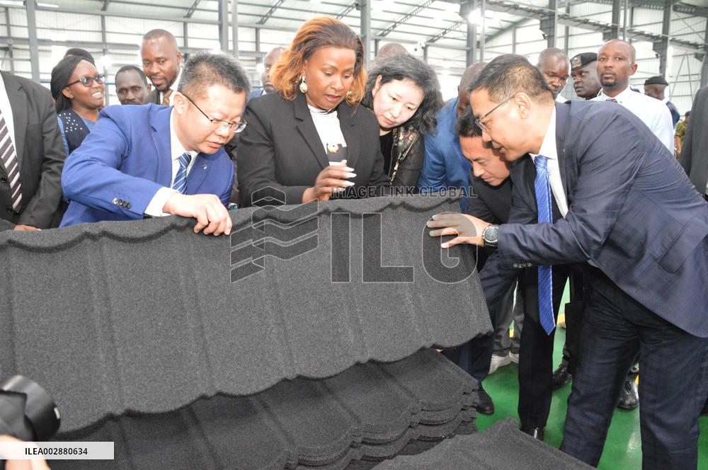 KENYA-MACHAKOS-CHINESE ROOFING COMPANY-NEW FACTORY