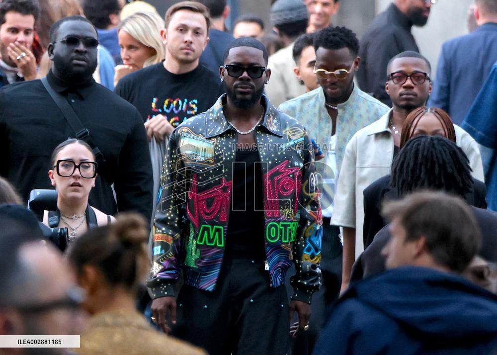 Celebs at The Show Louis Vuitton - Paris