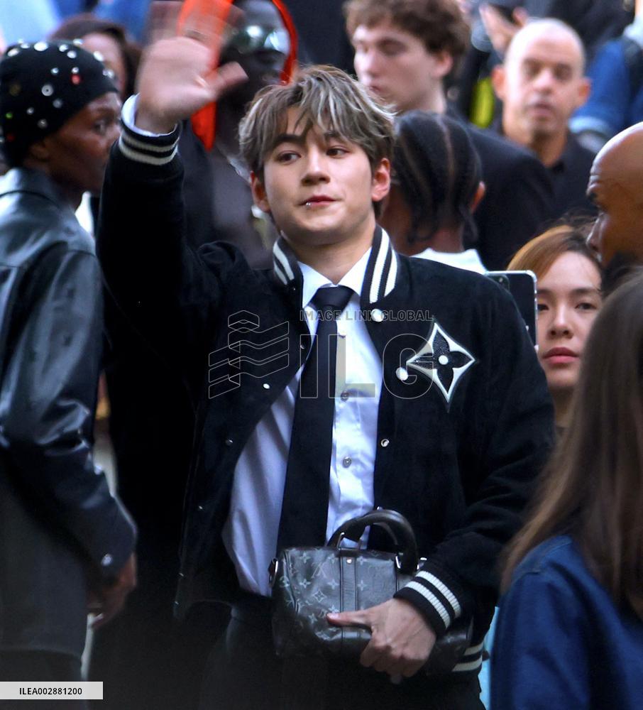 Celebs at The Show Louis Vuitton - Paris