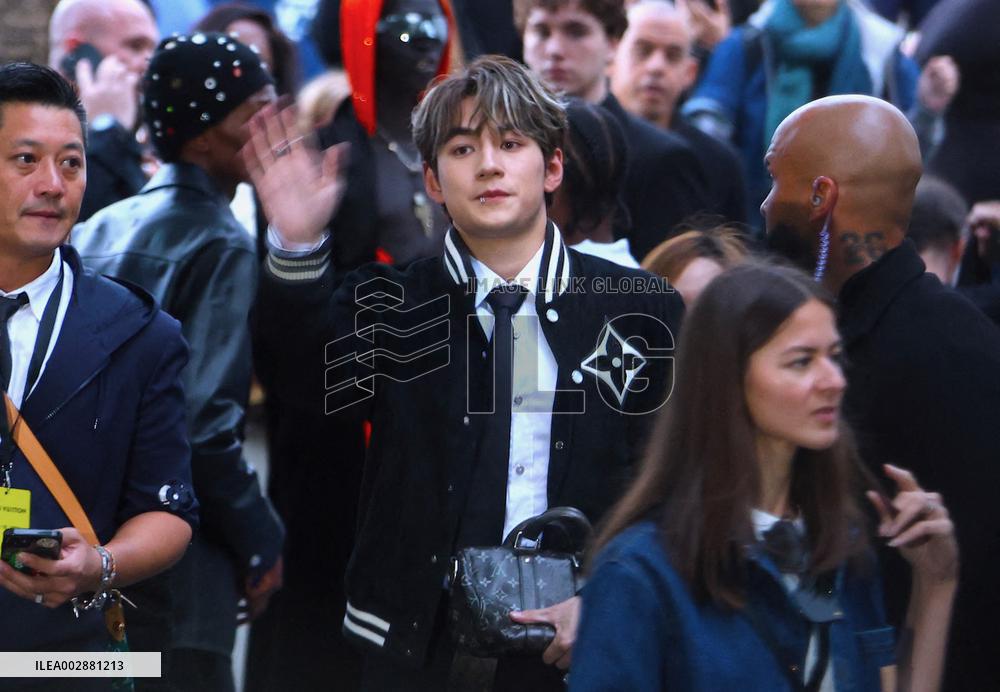 Celebs at The Show Louis Vuitton - Paris