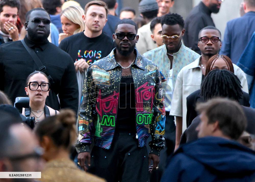 Celebs at The Show Louis Vuitton - Paris