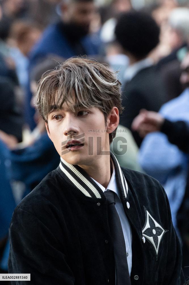 PFW Louis Vuitton Front Row