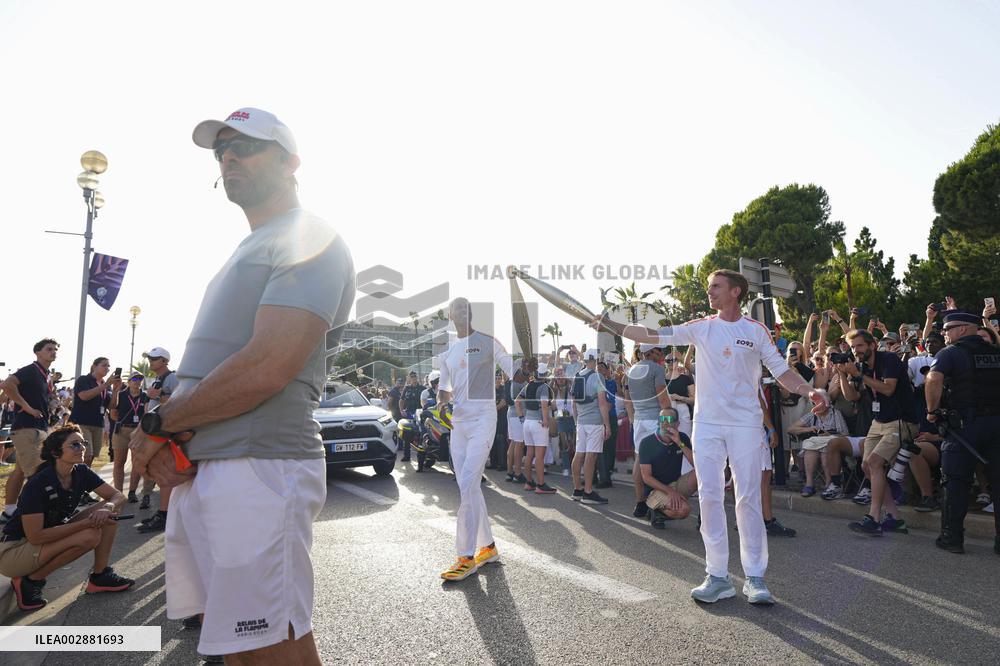 Paris Olympics torch relay