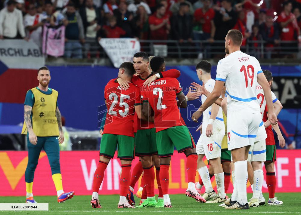 (SP)GERMANY-LEIPZIG-FOOTBALL-EURO2024-PORTUGAL VS THE CZECH REPUBLIC