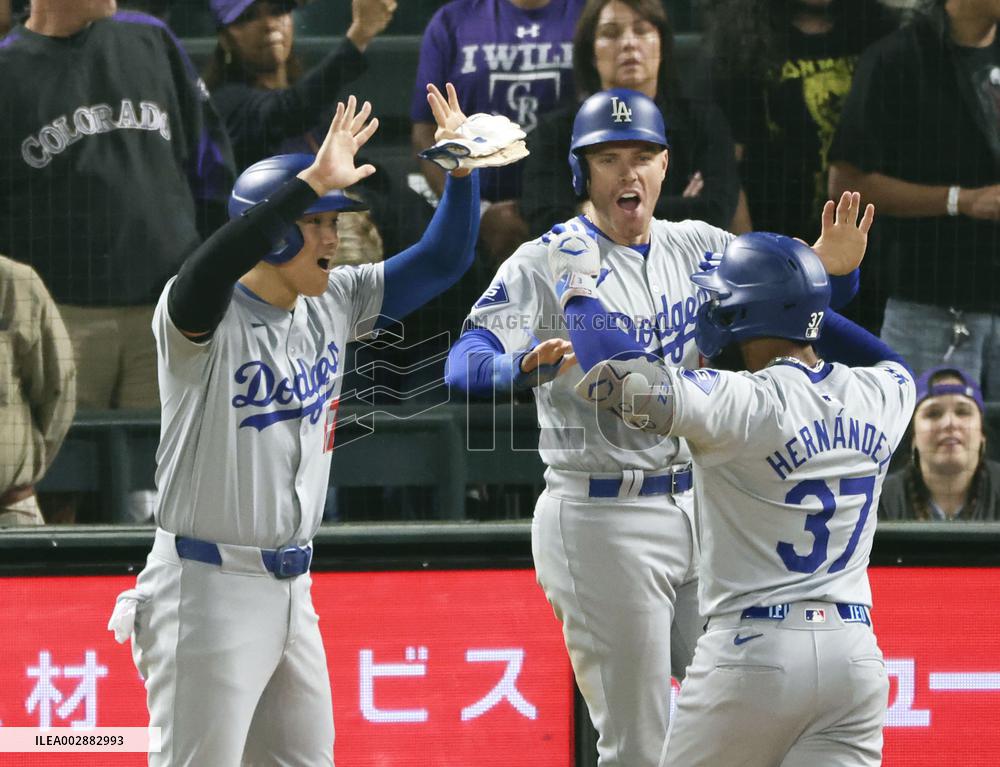 Baseball: Dodgers vs. Rockies