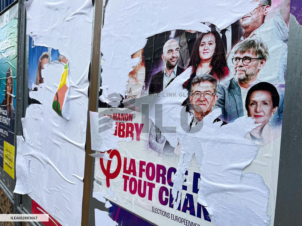 Legislative Elections Campaign Posters - Paris