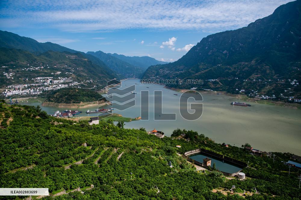 CHINA-CENTRAL REGION-MOUNTAINS-AERIAL VIEW (CN)