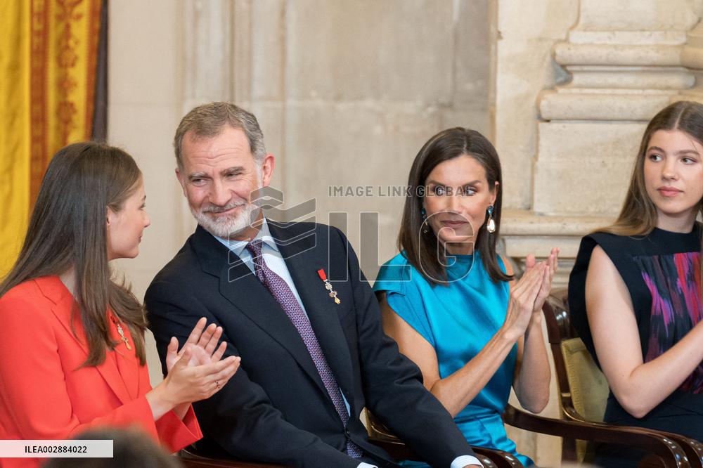 10th Anniversary Of The Reign Of Felipe VI - Madrid