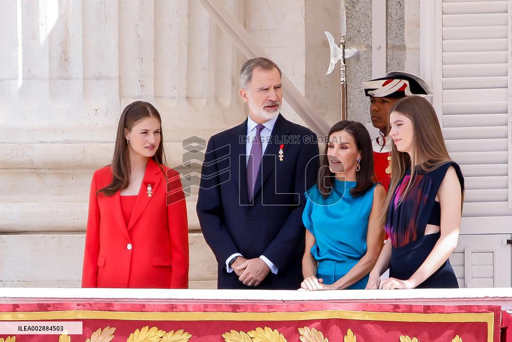 10th Anniversary Of The Reign Of Felipe VI - Madrid