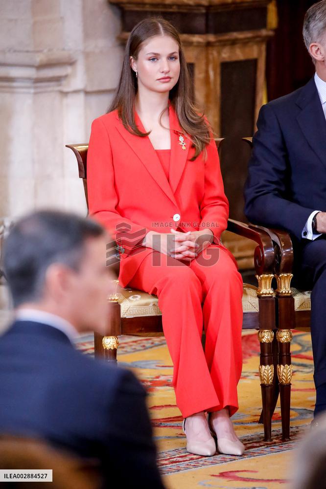10th Anniversary Of The Reign Of Felipe VI - Madrid