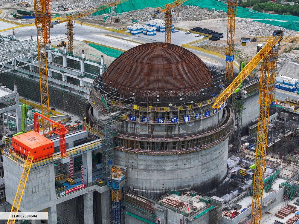 (EyesOnSci)CHINA-JIANGSU-LIANYUNGANG-TIANWAN NUCLEAR POWER STATION-CONSTRUCTION (CN)