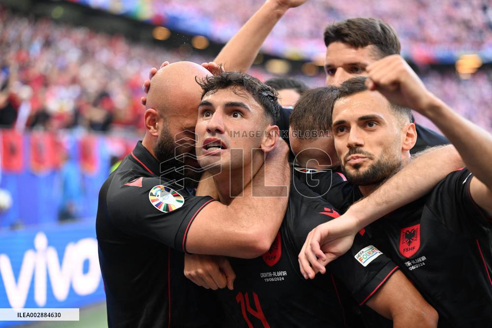(SP)GERMANY-HAMBURG-FOOTBALL-EURO 2024-CROATIA VS ALBANIA