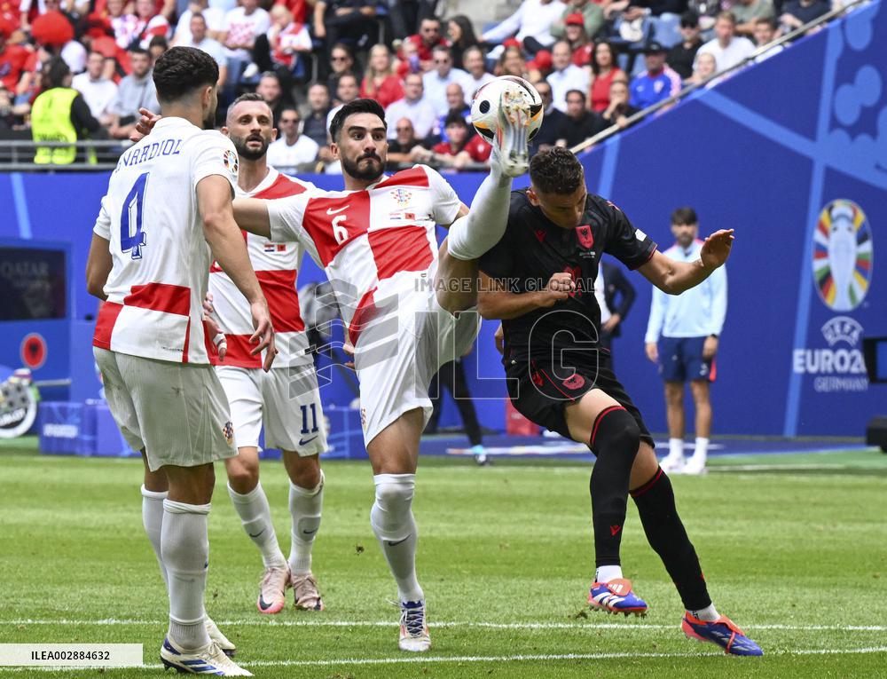 (SP)GERMANY-HAMBURG-FOOTBALL-EURO 2024-CROATIA VS ALBANIA