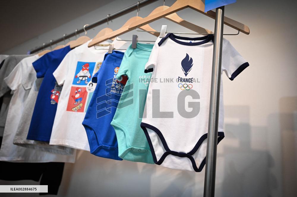 Presentation of official Paris 2024 licensed products