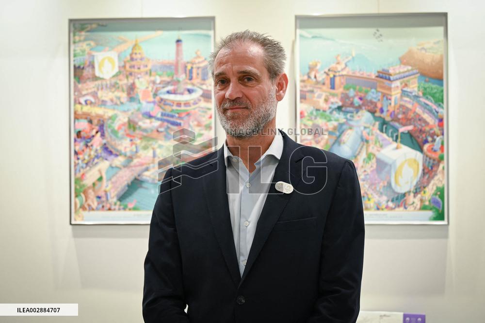 Presentation of official Paris 2024 licensed products