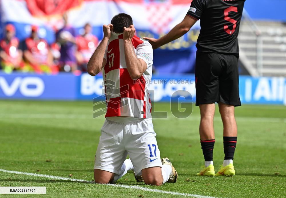 (SP)GERMANY-HAMBURG-FOOTBALL-EURO 2024-CROATIA VS ALBANIA