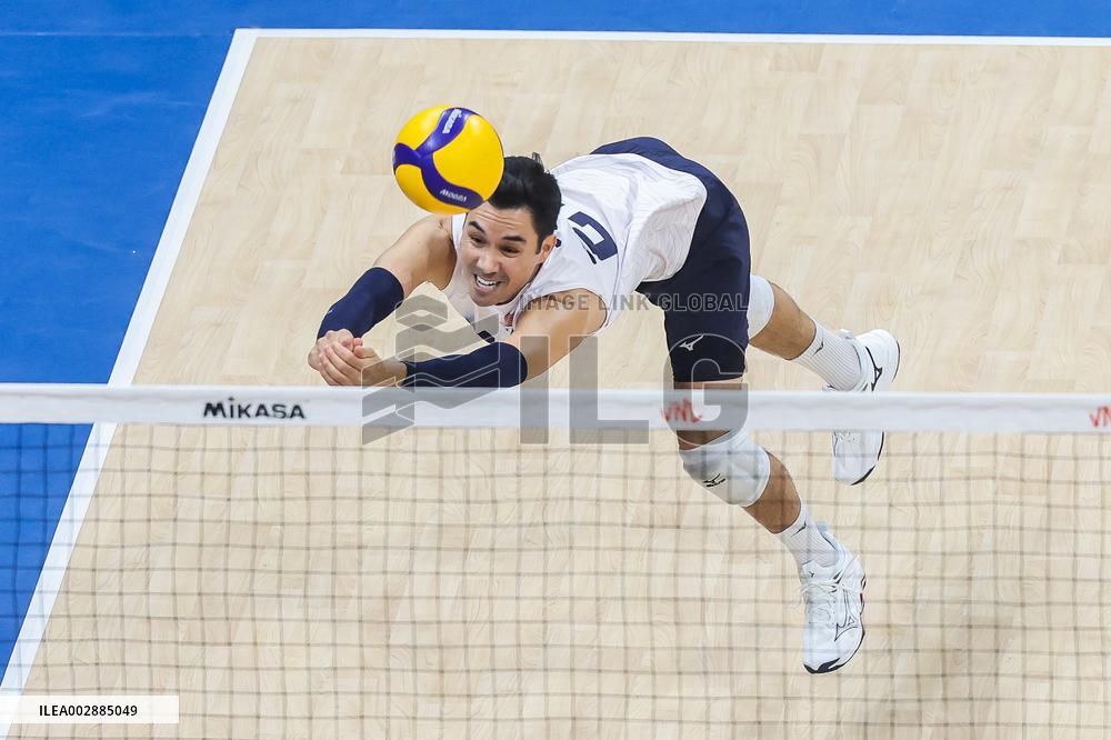 (SP)THE PHILIPPINES-PASAY CITY-VOLLEYBALL-NATIONS LEAGUE-MEN-IRN VS USA