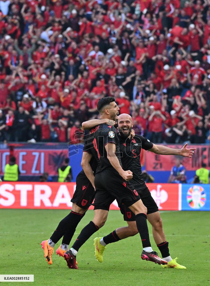 (SP)GERMANY-HAMBURG-FOOTBALL-EURO 2024-CROATIA VS ALBANIA