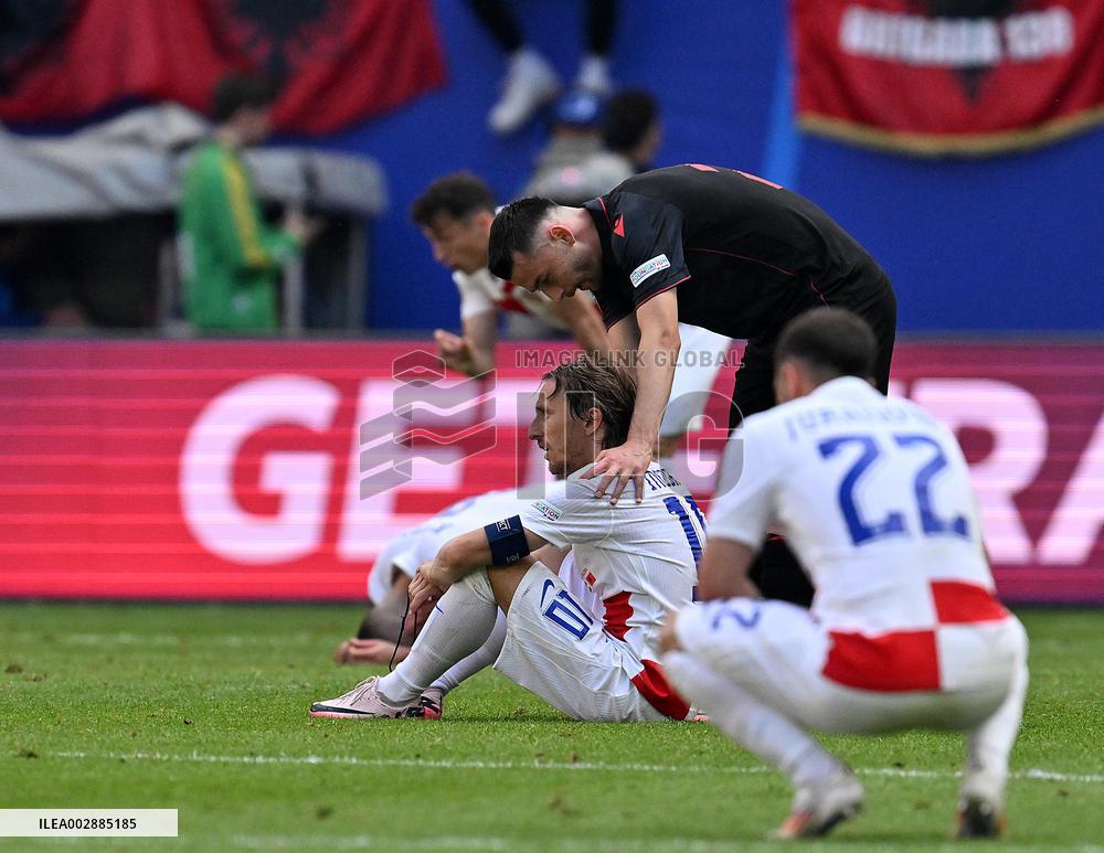 (SP)GERMANY-HAMBURG-FOOTBALL-EURO 2024-CROATIA VS ALBANIA