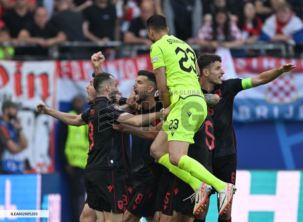 (SP)GERMANY-HAMBURG-FOOTBALL-EURO 2024-CROATIA VS ALBANIA